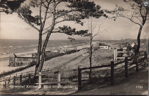 Ostseebad kahlberg blick - ak,