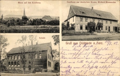 Düderode kalefeld harz - ak,
