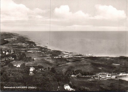 Ostseebad kahlberg ostpr - ak,